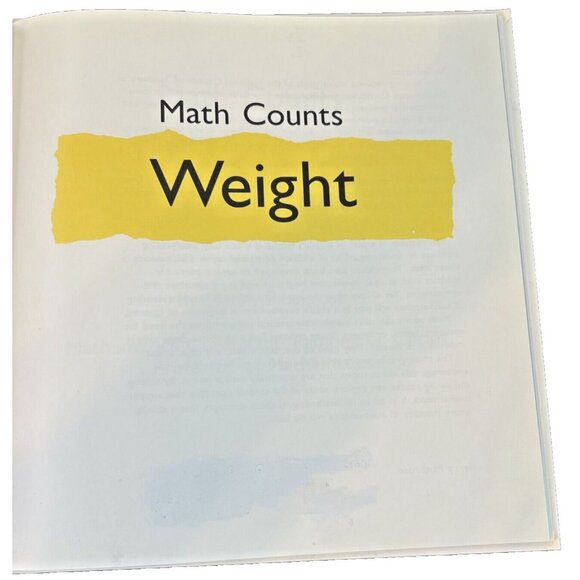 Math Counts By Henry Pluckrose Set Of 2 Hardcover Book (Capacity & Weight) - Picture 8 of 9